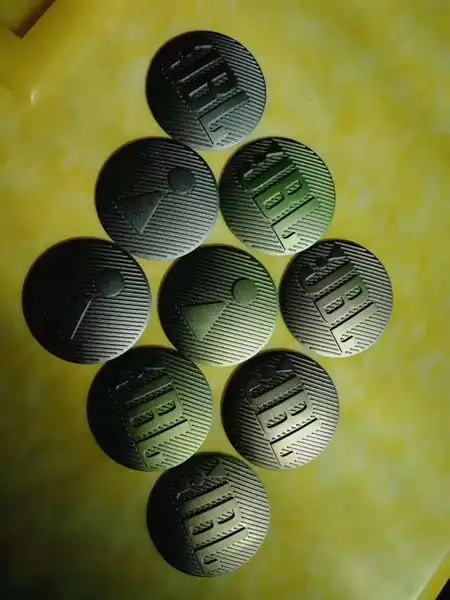 Aluminum castings Decorative buckles Aluminum castings Decorative buckles