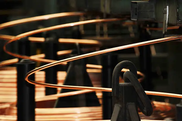 copper casting machining