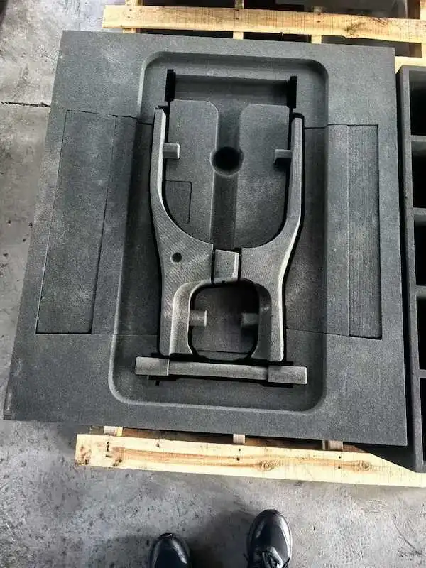 Motorcycle frame casting