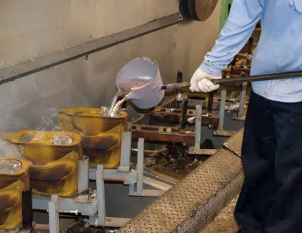 Bulk sand casting