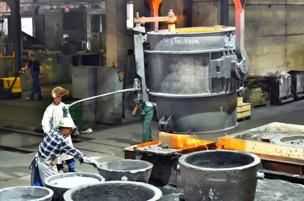sand casting